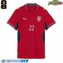 Maglie da calcio Repubblica Ceca Tomas Soucek #22 Prima Maglia Femminile Mondiali 2026  Manica Corta